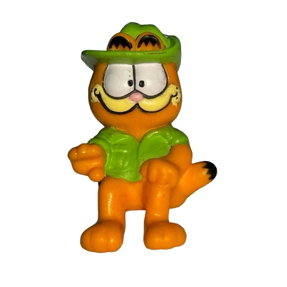 VTG 70-80’s Garfield PVC Collectible Figurines Lot 2" - Picture 2 of 14